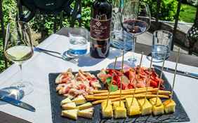 Der Genuss kommt nach einem Wandertag nicht zu kurz